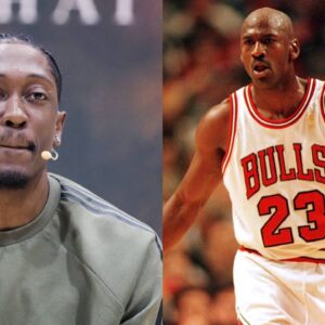 Jalen Williams (L), Michael Jordan (R)