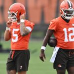 Dillon Gabriel and Shedeur Sanders