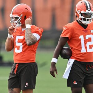 Dillon Gabriel and Shedeur Sanders