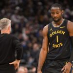 Jonathan Kuminga and Steve Kerr