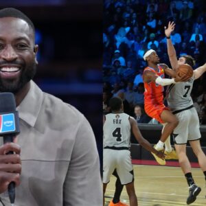 (L) Dwyane Wade (R) Shai Gilgeous-Alexander