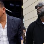 Alex Rodriguez (L), Kevin Garnett (R)
