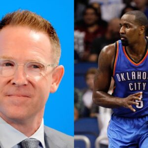 (L) Sam Presti (R) Kendrick Perkins