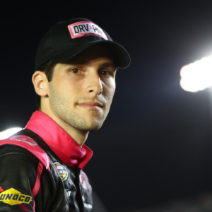 Nov 18, 2016; Homestead, FL, USA; NASCAR Camping World Truck Series driver Patrick Staropoli during the Ford Ecoboost 200 at Homestead-Miami Speedway. Mandatory Credit: Mark J. Rebilas-Imagn Images