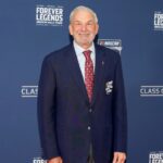 Jan 19, 2024; Charlotte, NC, USA; Dale Jarrett during the red carpet at Charlotte Convention Center Crown Ballroom.