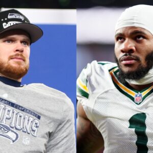 Seahawks QB Sam Darnold, Micah Parsons