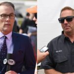 Kevin Harvick (L) and Greg Biffle (R)