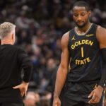 Steve Kerr and Jonathan Kuminga