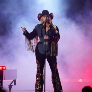 Miranda Lambert performs.