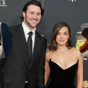 Josh Allen and Hailee Steinfeld