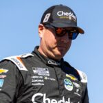 Nov 2, 2025; Avondale, Arizona, USA; NASCAR Cup Series driver Kyle Busch (8) during the NASCAR Championship race at Phoenix Raceway