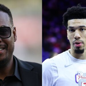 Paul Pierce (L), Danny Green (R)