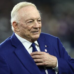 Dallas Cowboys owner Jerry Jones before a game against the Minnesota Vikings at AT&T Stadium.