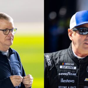 Jeff Burton (L) and Greg Biffle (R)