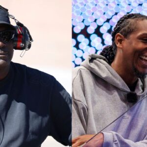 Michael Jordan (L), Lou Williams (R)