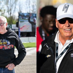 Mark Martin (L) and Rick Hendrick (R)