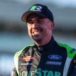 Oct 31, 2025; Avondale, Arizona, USA; NASCAR Truck Series driver Frankie Muniz (33) during the NASCAR Truck Series Championship race at Phoenix Raceway