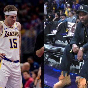 Austin Reaves(L) and Rich Paul(R)