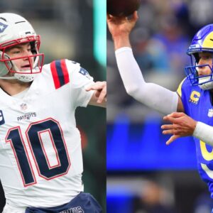 Drake Maye, Matthew Stafford