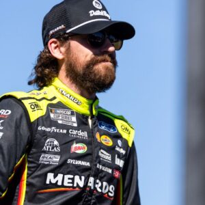 Nov 2, 2025; Avondale, Arizona, USA; NASCAR Cup Series driver Ryan Blaney (12) during the NASCAR Championship race at Phoenix Raceway