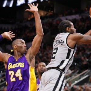 Kobe Bryant and Kawhi Leonard