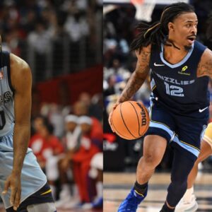 Gilbert Arenas (L), Ja Morant (R)