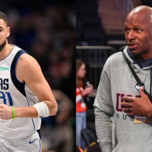 Klay Thompson (L) and Ray Allen (R)