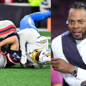 Drake Maye, Richard Sherman