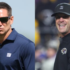 Joe Schoen, John Harbaugh