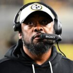 Pittsburgh Steelers head coach Mike Tomlin before an AFC Wild Card Round game against the Houston Texans at Acrisure Stadium.