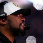 Pittsburgh Steelers head coach Mike Tomlin before an AFC Wild Card Round game against the Houston Texans at Acrisure Stadium.