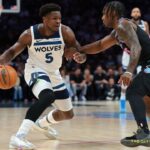 Anthony Edwards and Davion Mitchell