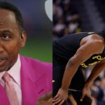 Stephen A. Smith (L), Jimmy Butler (R)