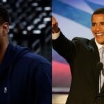 Paul Pierce (L), Barack Obama (R)
