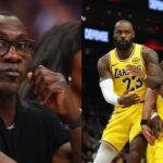 Shannon Sharpe, LeBron James and Deandre Ayton