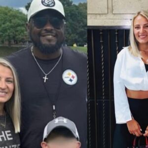 Mike Tomlin and Nina Pagley