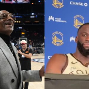 Snoop Dogg(L) and Draymond Green(R)