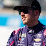 Nov 1, 2025; Avondale, Arizona, USA; NASCAR Cup Series driver Alex Bowman (48) during qualifying for the NASCAR Championship race at Phoenix Raceway