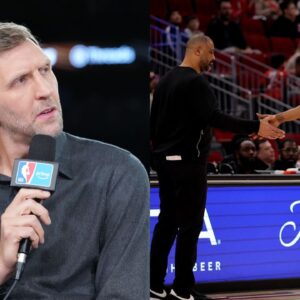 Dirk Nowitzki(L) and Kevin Durant(R)