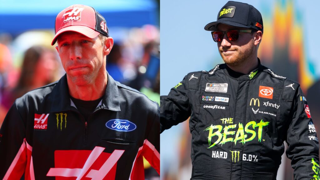 Billy Scott (L) and Tyler Reddick (R)