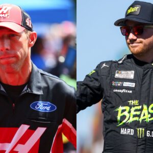 Billy Scott (L) and Tyler Reddick (R)