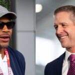 Michael Strahan, John Harbaugh