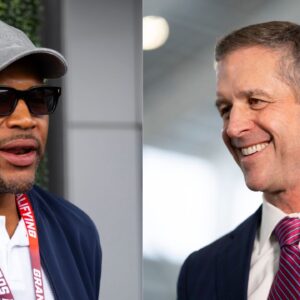 Michael Strahan, John Harbaugh