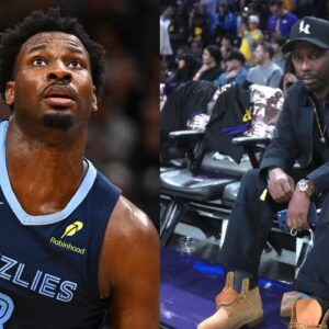 Jaren Jackson Jr. (L), Rich Paul (R)