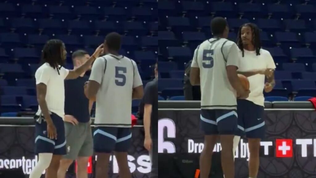 Ja Morant and Vince Williams