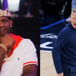 Rashad McCants (L), Steve Kerr (R)