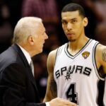 Gregg Popovich and Danny Green