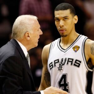 Gregg Popovich and Danny Green