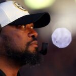 Pittsburgh Steelers head coach Mike Tomlin before an AFC Wild Card Round game against the Houston Texans at Acrisure Stadium.