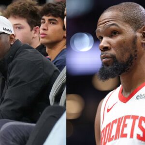 Rich Paul (L), Kevin Durant (R)